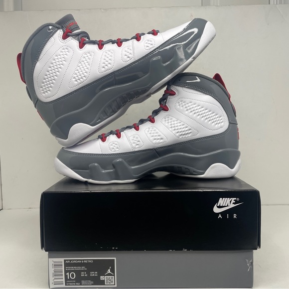 Nike Air Jordan 9 Retro “Fire Red” 2022 - Picture 3 of 4